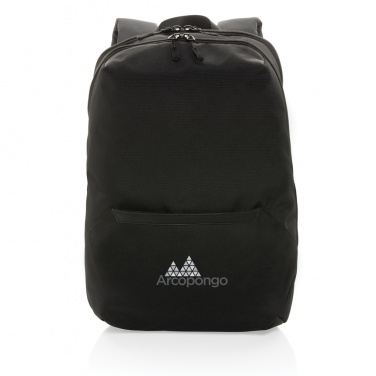 Logotrade promotional gift image of: Impact AWARE™ 1200D 15.6'' modern laptop backpack