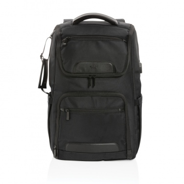 Logotrade corporate gift picture of: Swiss Peak AWARE™ RPET Voyager 15.6" laptop backpack