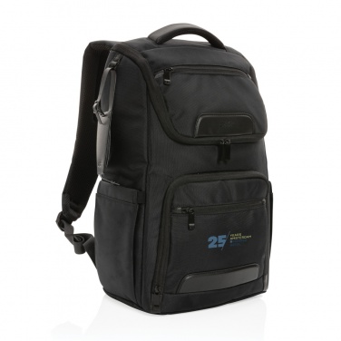 Logotrade promotional giveaway image of: Swiss Peak AWARE™ RPET Voyager 15.6" laptop backpack