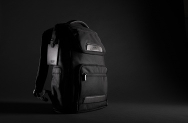 Logo trade promotional items picture of: Swiss Peak AWARE™ RPET Voyager 15.6" laptop backpack