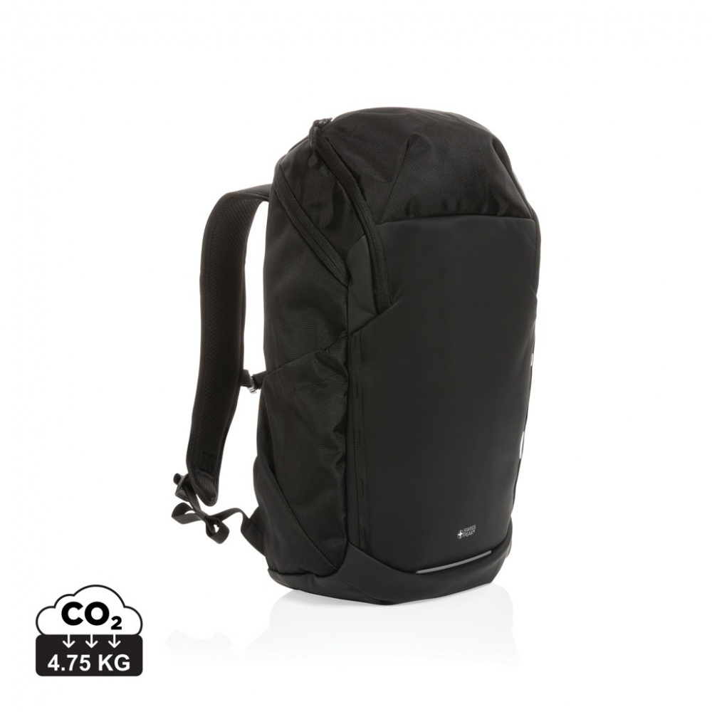 Logo trade promotional giveaways picture of: Swiss Peak AWARE™ RPET 15.6 inch business backpack