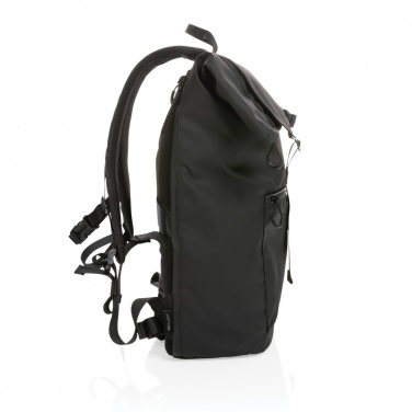 Logotrade promotional product image of: Impact AWARE™ RPET water resistant 15.6" laptop backpack