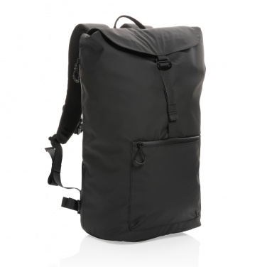 Logo trade promotional gifts image of: Impact AWARE™ RPET water resistant 15.6" laptop backpack