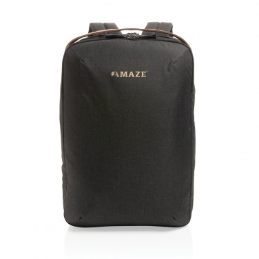 Logotrade promotional item image of: Impact AWARE™ 300D two tone deluxe 15.6" laptop backpack