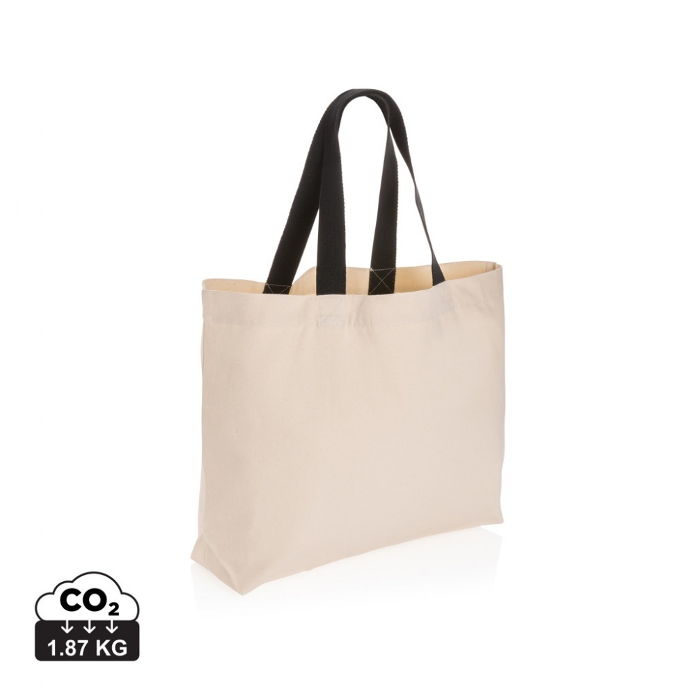 Logotrade promotional product image of: Impact Aware™ 240 gsm rcanvas large tote undyed