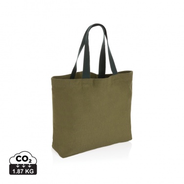 Logo trade business gift photo of: Impact Aware™ 240 gsm rcanvas large tote undyed