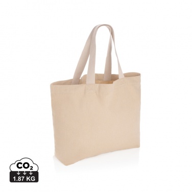 Logotrade promotional item image of: Impact Aware™ 240 gsm rcanvas large tote undyed