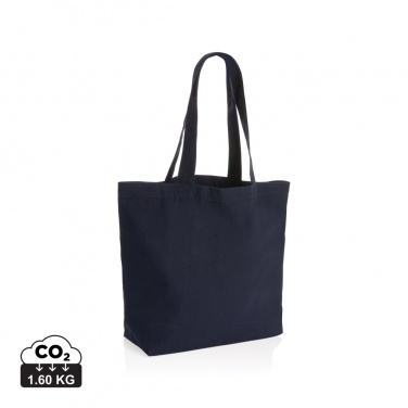 Logotrade promotional giveaways photo of: Impact Aware™ 240 gsm rcanvas shopper w/pocket undyed