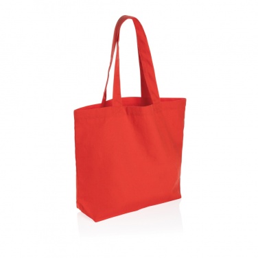 Logo trade business gifts image of: Impact Aware™ 240 gsm rcanvas shopper w/pocket