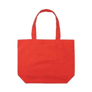 Logo trade promotional gifts image of: Impact Aware™ 240 gsm rcanvas shopper w/pocket