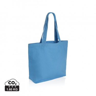 Logo trade corporate gift photo of: Impact Aware™ 240 gsm rcanvas shopper w/pocket