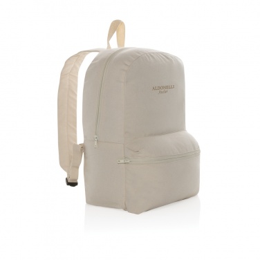 Logotrade promotional product picture of: Impact Aware™ 285 gsm rcanvas backpack undyed