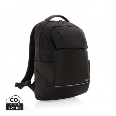 Logo trade advertising product photo of: Swiss Peak Brooke AWARE™ RPET daily 15.6" laptop backpack