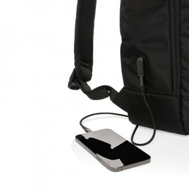 Logotrade promotional merchandise photo of: Swiss Peak AWARE™ modern 15.6" laptop backpack