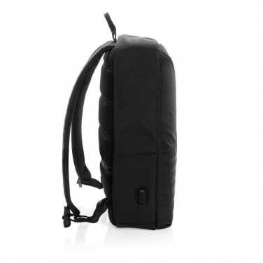 Logotrade promotional item image of: Swiss Peak AWARE™ RFID anti-theft 15.6'' laptop backpack