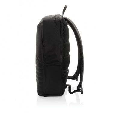 Logo trade promotional item photo of: Swiss Peak AWARE™ RFID anti-theft 15.6'' laptop backpack