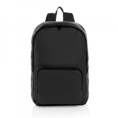 Logotrade promotional merchandise photo of: Dillon AWARE™ RPET foldable classic backpack