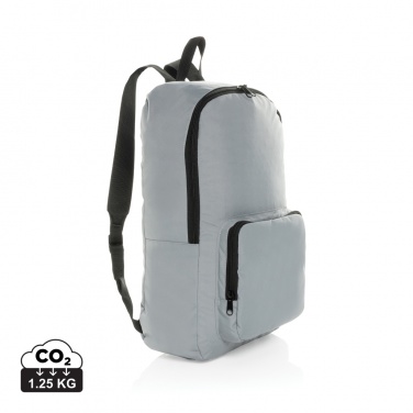 Logo trade corporate gift photo of: Dillon AWARE™ RPET foldable classic backpack