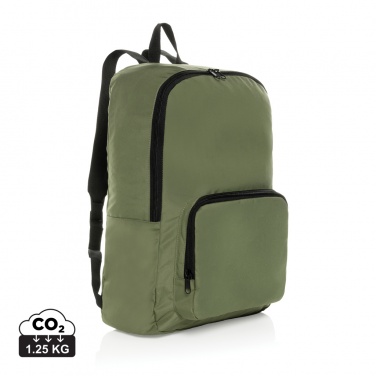 Logotrade promotional item image of: Dillon AWARE™ RPET foldable classic backpack