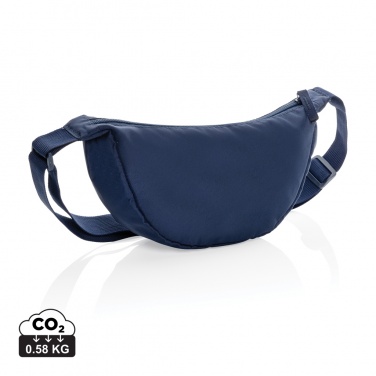 Logo trade promotional giveaway photo of: Crescent AWARE™ RPET half moon sling bag