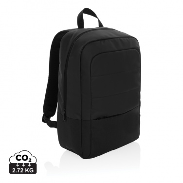 Logotrade promotional item image of: Armond AWARE™ RPET 15.6 inch standard laptop backpack