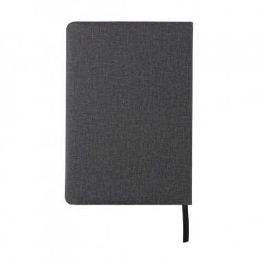 Logotrade promotional giveaway picture of: Deluxe A5 Notebook with phone pocket