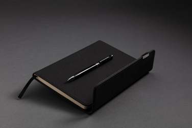 Logo trade advertising product photo of: Swiss Peak deluxe A5 notebook and pen set