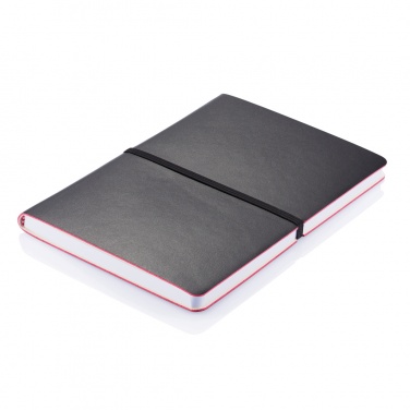 Logo trade corporate gift photo of: Deluxe softcover A5 notebook