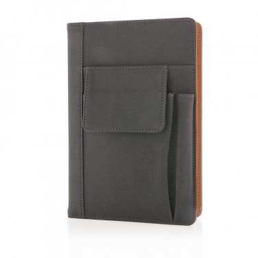 Logotrade promotional product image of: Notebook with phone pocket