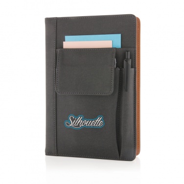 Logotrade promotional giveaway picture of: Notebook with phone pocket