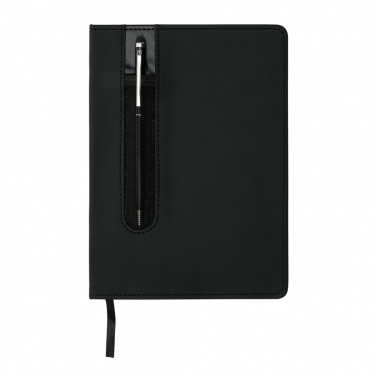 Logotrade promotional products photo of: Standard hardcover PU A5 notebook with stylus pen