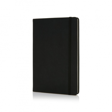 Logo trade promotional products image of: Deluxe hardcover PU A5 notebook