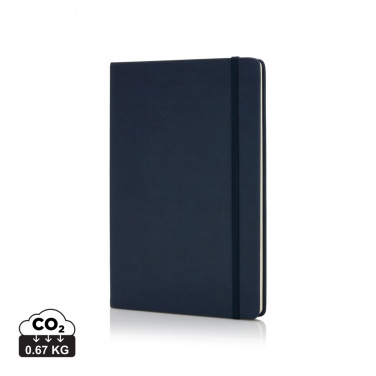 Logo trade advertising product photo of: Deluxe hardcover PU A5 notebook