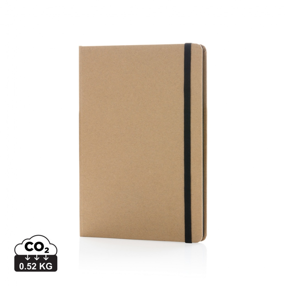 Logo trade promotional product photo of: A5 kraft notebook