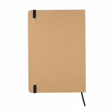 Logo trade corporate gifts image of: A5 kraft notebook