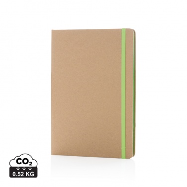 Logotrade promotional item picture of: A5 kraft notebook