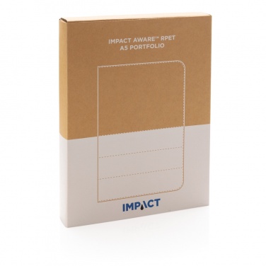 Logo trade promotional gift photo of: Impact AWARE™ RPET A5 notebook