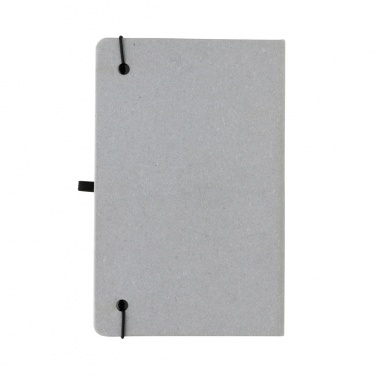 Logotrade advertising product image of: Recycled leather hardcover notebook A5