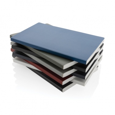 Logo trade promotional giveaways picture of: Impact softcover stone paper notebook A5