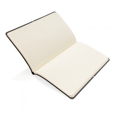 Logo trade promotional gifts picture of: Modern deluxe softcover A5 notebook