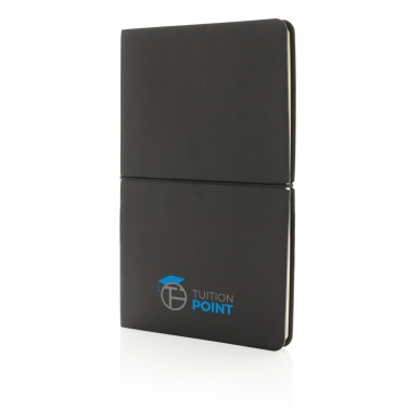 Logo trade corporate gifts picture of: Modern deluxe softcover A5 notebook