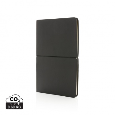 Logotrade business gift image of: Modern deluxe softcover A5 notebook