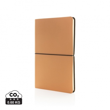 Logo trade advertising products picture of: Modern deluxe softcover A5 notebook