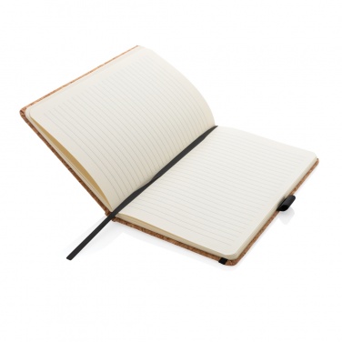 Logo trade promotional products picture of: Cork hardcover notebook A5