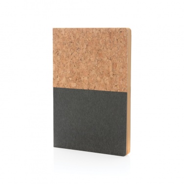 Logotrade promotional item image of: A5 cork & kraft notebook