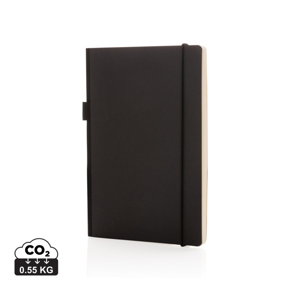 Logotrade advertising product image of: A5 deluxe kraft hardcover notebook