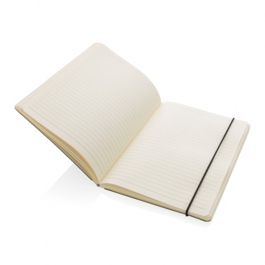 Logo trade promotional merchandise picture of: A5 deluxe kraft hardcover notebook