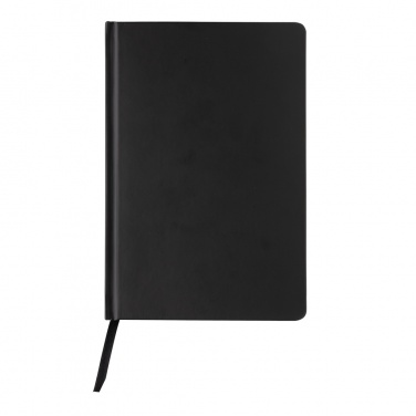 Logo trade promotional merchandise picture of: A5 Impact stone paper hardcover notebook