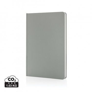 Logo trade promotional items picture of: A5 Impact stone paper hardcover notebook