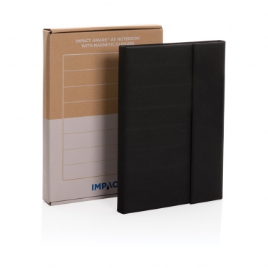 Logotrade promotional giveaways photo of: Impact Aware™ A5 notebook with magnetic closure